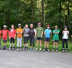 TJDL-Trénink-kolečkové lyže 2014