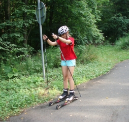 TJDL-Trénink-kolečkové lyže 2014