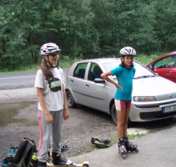 TJDL-Trénink-kolečkové lyže 2014